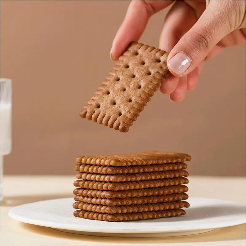 Milchkekse mit Milchschokoladengeschmack