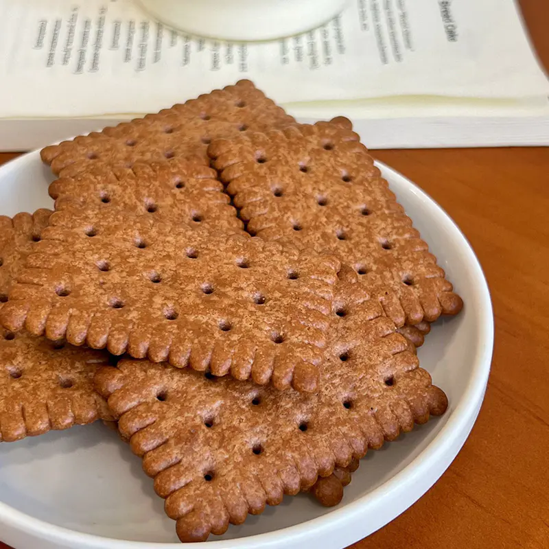 Milchkekse mit Milchschokoladengeschmack
