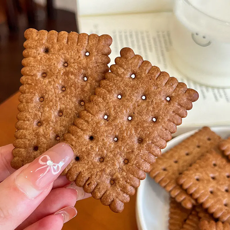 Milchkekse mit Milchschokoladengeschmack