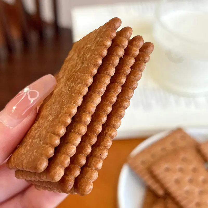 Milchkekse mit Milchschokoladengeschmack