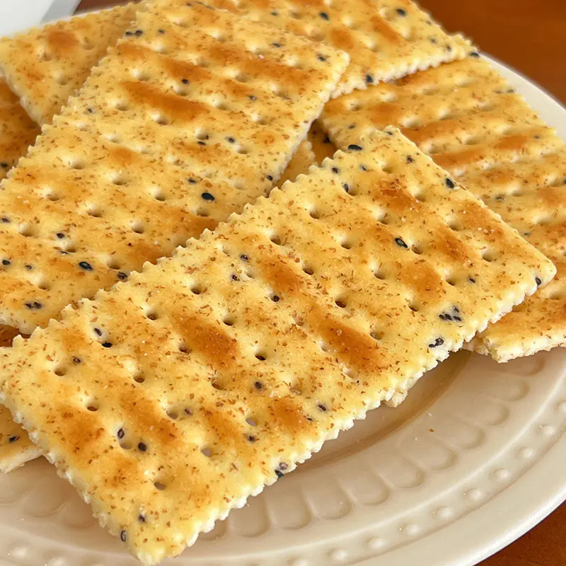 Chia-Samen-Soda-Cracker
