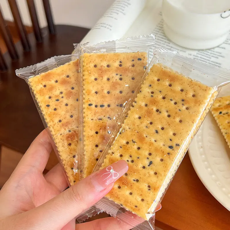 Chia-Samen-Soda-Cracker