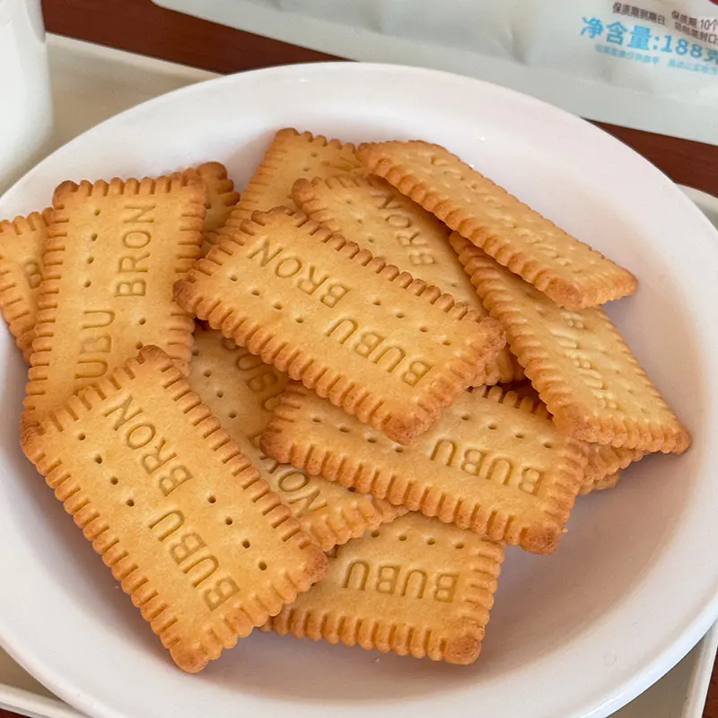 Kekse mit hohem Proteingehalt und DHA-Eikäsegeschmack
