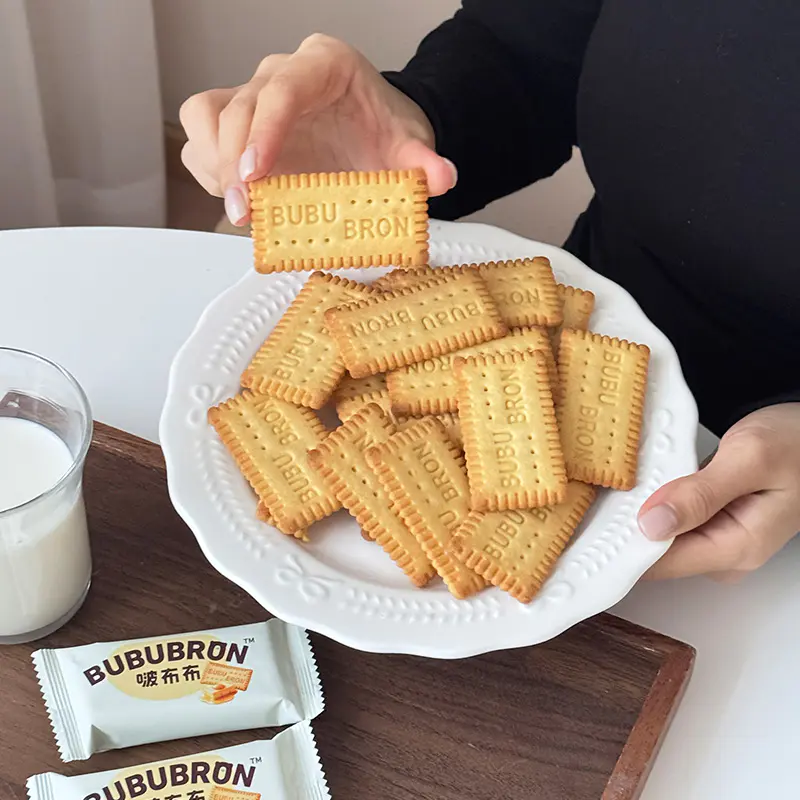 Kekse mit hohem Proteingehalt und DHA-Eikäsegeschmack