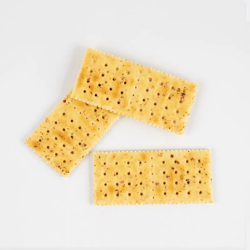 Schwarze Trüffel-Schinken-Soda-Cracker
