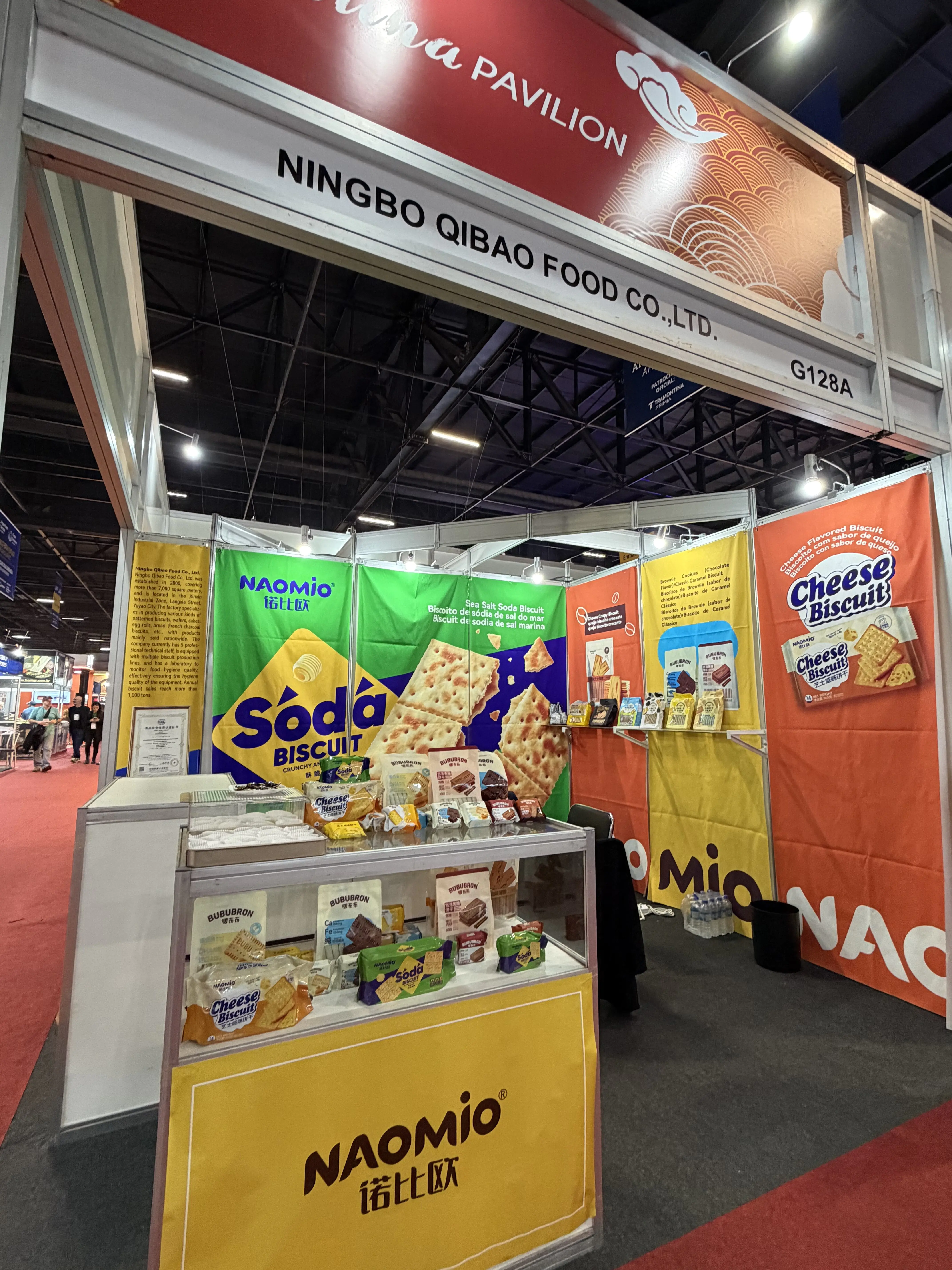 Ningbo Qibao Food Co., Ltd. präsentiert hochwertige, innovative Lebensmittelprodukte bei Fispal Food Service